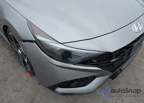 2022 Hyundai Elantra N Line из США, поврежденный, VIN KMHLR4AF2NU238408